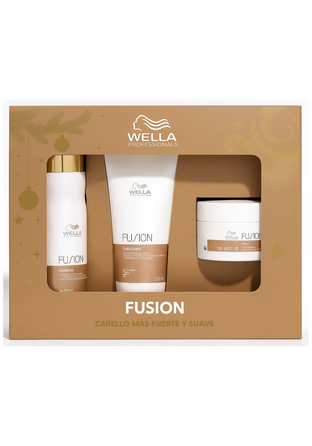 Pack Wella Fusion Shampoo + Acondicionador + Tratamiento