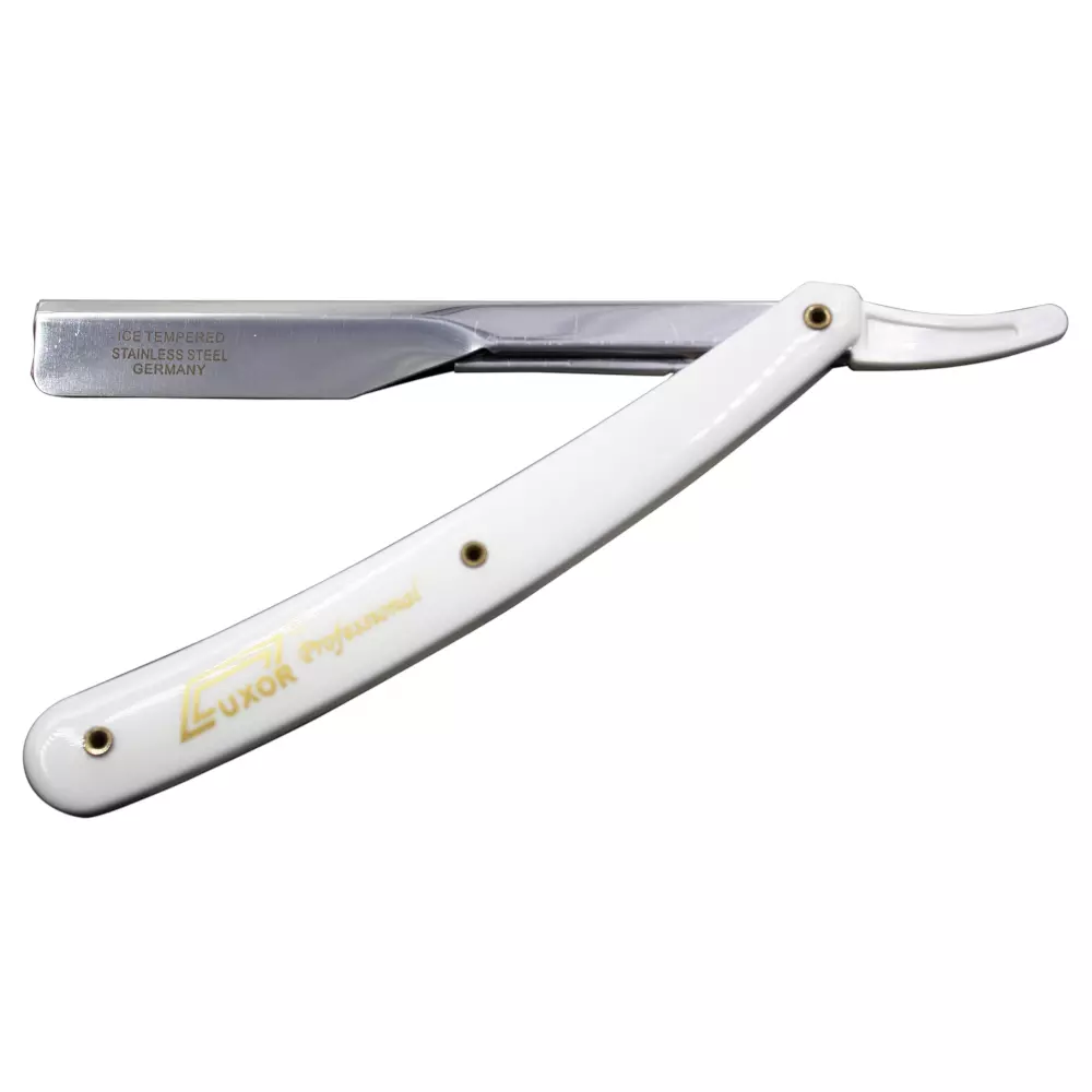 Navaja de Afeitar Blanco LUXOR