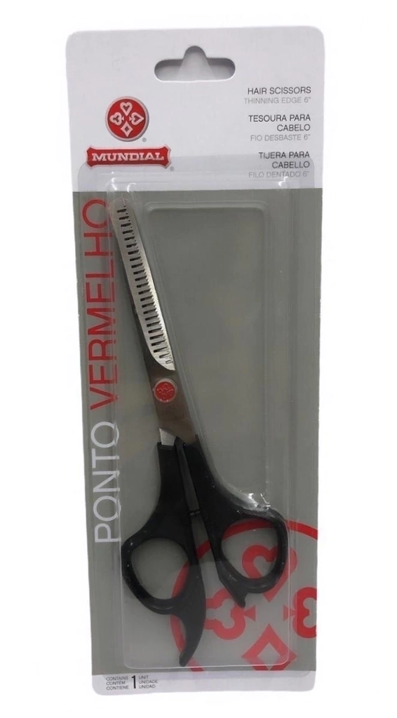Tijera Pulir Entresacar Peluqueria Barberia 6 673 Mundial