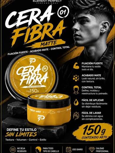 CERA FIBRA PRORFESIONAL 150G